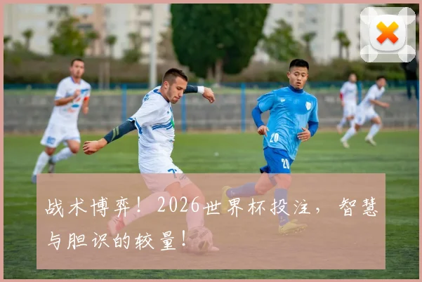 战术博弈！2026世界杯投注，智慧与胆识的较量！